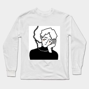 sad Long Sleeve T-Shirt